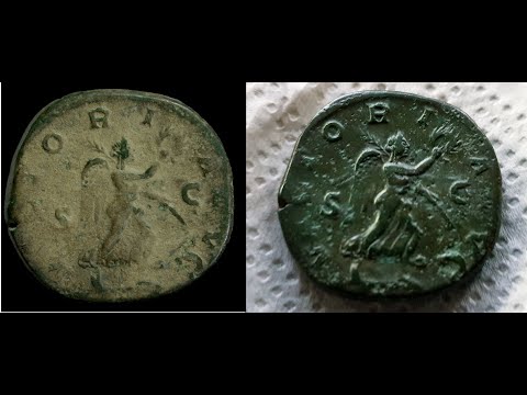 Cleaning Roman Coins Sestertius Maximinus