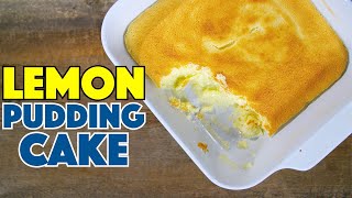 Lemon Pudding Cake So Great  You'll eat The Whole Pan!