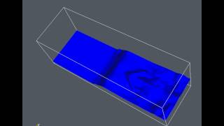 3D dambreak
