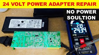 {989} 24 volt power adapter repair, no power on