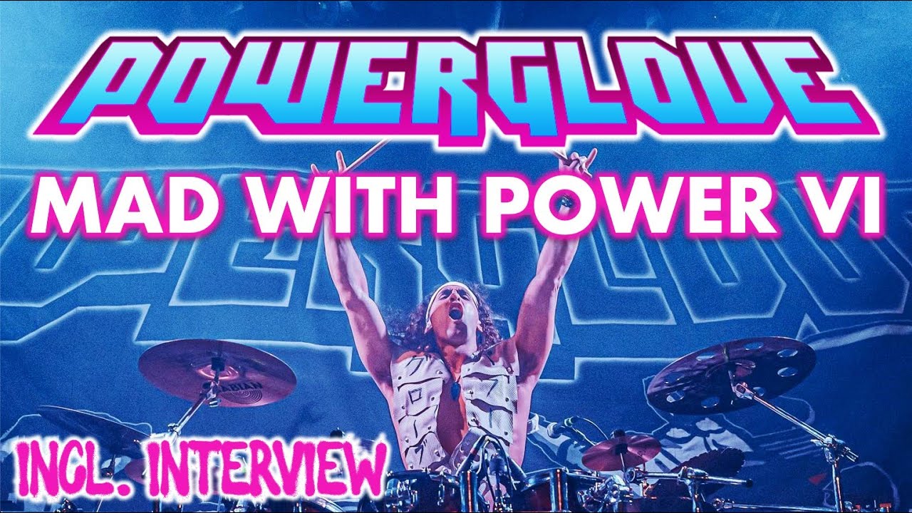 POWER GLOVE Live at Mad With Power VI! Interview! YouTube