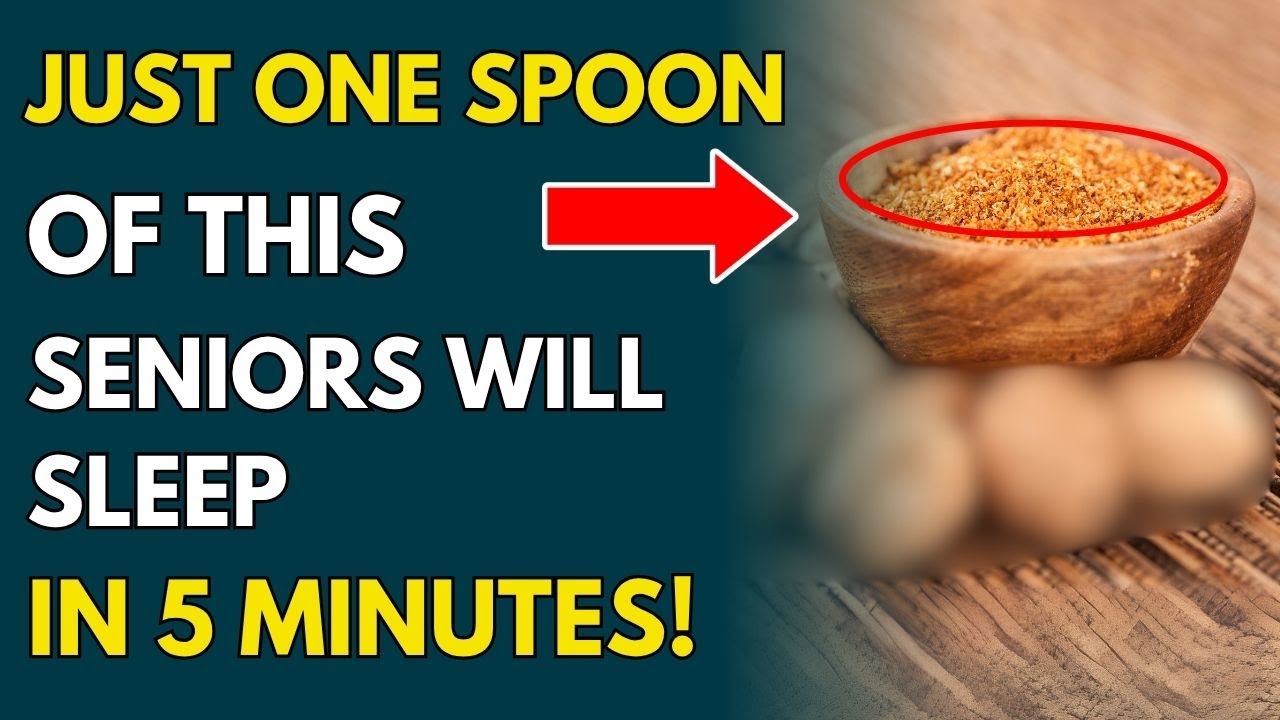 Seniors Just Need One Spoon Of This Spice – Natural Sleepiness Will Come In 5 Minutes
