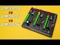 LM3914 vs LM3915 vs LM3916 - What are the differences?