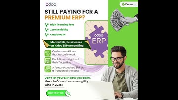 Why pay more? Get a smarter, affordable erp with Odoo!