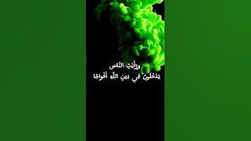 #سورة النصر #قران_كريم #سورة النصر صوت هادئ وجميل#سورة #القرآن الكريم صفحات من السماء