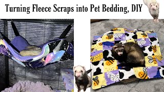 Turning Fleece Scraps into Pet Bedding, DIY by Ferret Tails 787 views 10 months ago 19 minutes