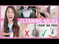 11 Cleaning Hacks from Professional Cleaners THAT REALLY WORK