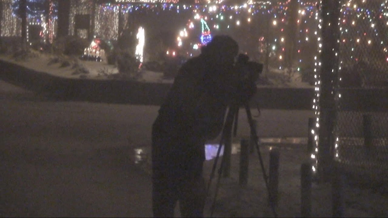 What goes into capturing Frankfort, IN TPA Park Christmas Lights YouTube