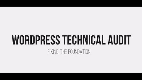 Better Than The Best WordPress Audit Plugin