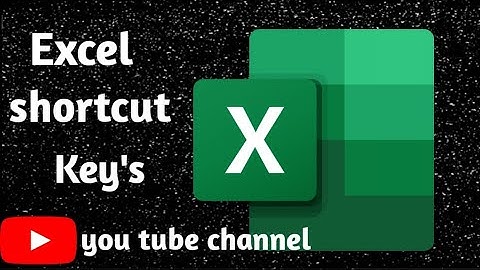 Excel Shortcut | Excel Shortcut keys |  All Excel Keyboard Shortcut Keys | Excel Tutorial Part 22