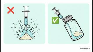 Safely Reconstituting Peptides