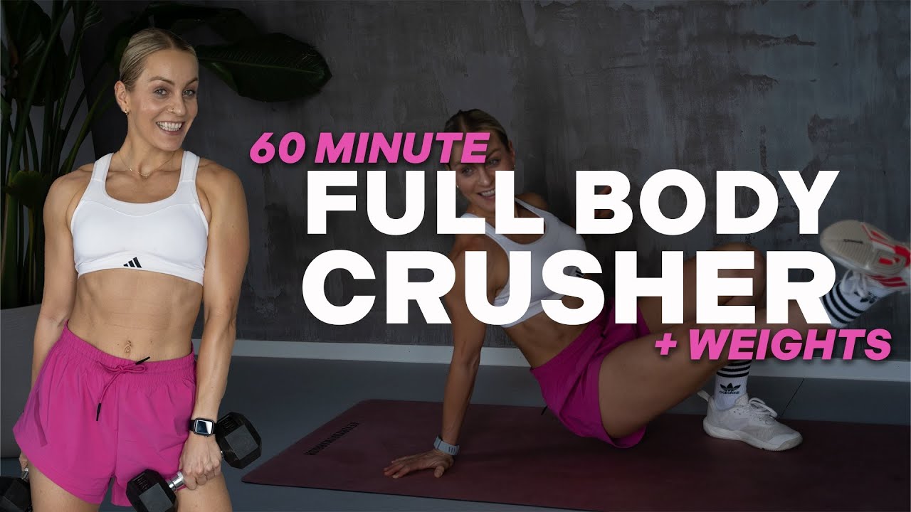 60 MIN FULL BODY CRUSHER | Strength and Conditioning | With
