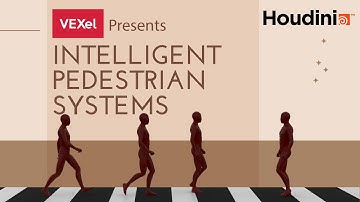 [TRAILER] Dynamic Pedestrian Systems in Houdini with VEX