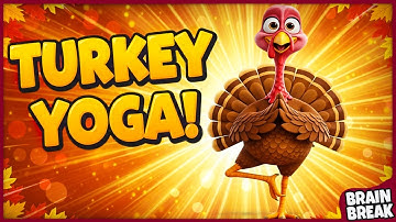 Thanksgiving Yoga for Kids | Turkey Yoga Brain Break | Mindfulness For Kids | Cosmic Kids Yoga