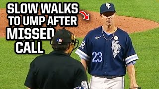 Zack Greinke wasn’t being mean to the umpire like people thought, a breakdown
