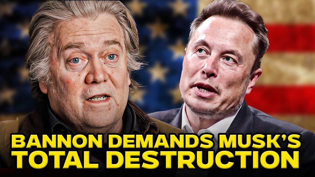 Steve Bannon DEMANDS Trump Strip Elon Musk Of His Federal Contracts