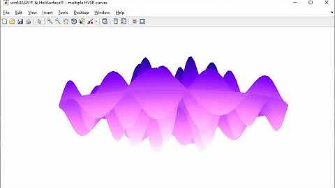 video animation of an industrial signal [microtremor data] (watch and listen carefully)