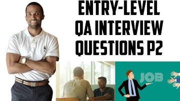 QA Interview Questions Entry Level Part 2