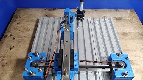 DIY Drawing Plotter Machine Homemade AxiDraw Core XY