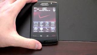 Blackberry Storm 2: Screen Explained