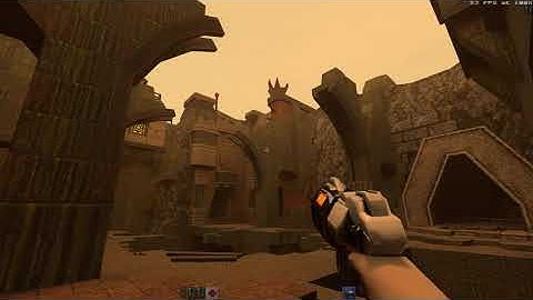 Q2RTX: Quake 1 Arcane Dimension start.bsp - test #1