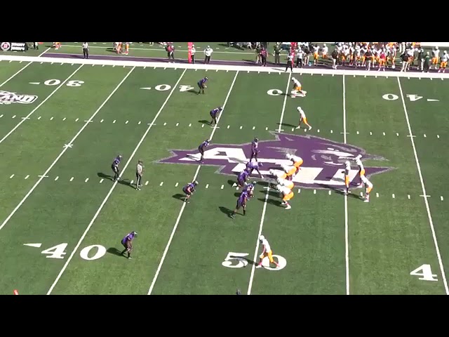 Cut-Up of southeastern Louisiana university running Inside Zone Triple Option.