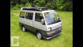 1990 Mitsubishi MiniCab Kei Van with A/C and 5 speed in Good Condition.