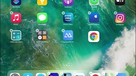 🔥 iOS - How to Move an Icon on an iPad or iPhone from One Screen to Another