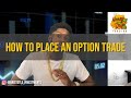 HOW TO READ/PLACE AN OPTION TRADING SIGNAL - Aristotle Investments