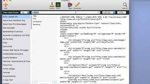 FIltering Options on Sniperry 1.1 (Sneak Preview)