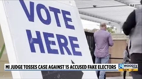 MI judge tosses case against 15 accused fake electors