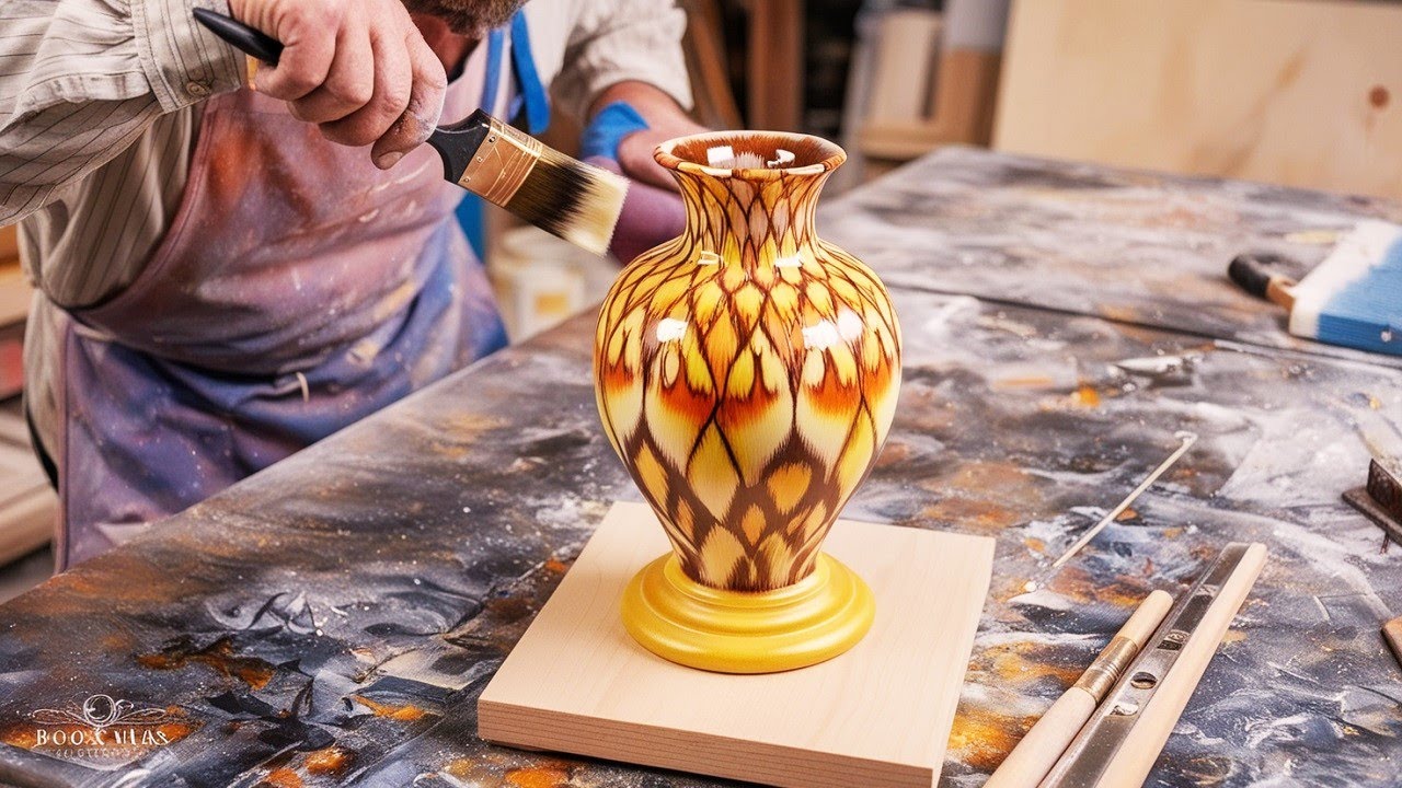 The Magic of Woodturning: Turning a Burnt Piece of Wood into a ...