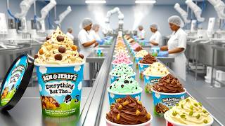 How Ben & Jerry’s Ice Cream Is Made | How It's Made