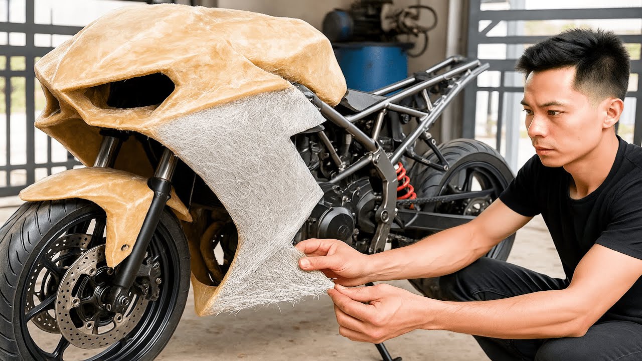 Man Builds Kawasaki Ninja By Hand — The Result is Mind-Blowing by @Duy Hải TV