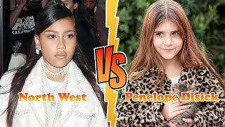 North West VS Penelope Disick (Kourtney Kardashian' Daughter) Transformation ★ 2023