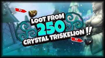 Loot From 250 Crystal Triskelions | Elite Clues Printer! Runescape 3