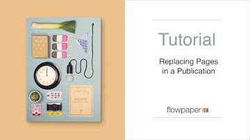 Replacing Pages in a online PDF Publication