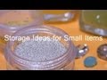 storage ideas for small items