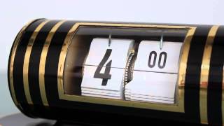 SOLD! KIENZLE FLIP CLOCK Vintage Desk Shelf mantel Germany RARITY