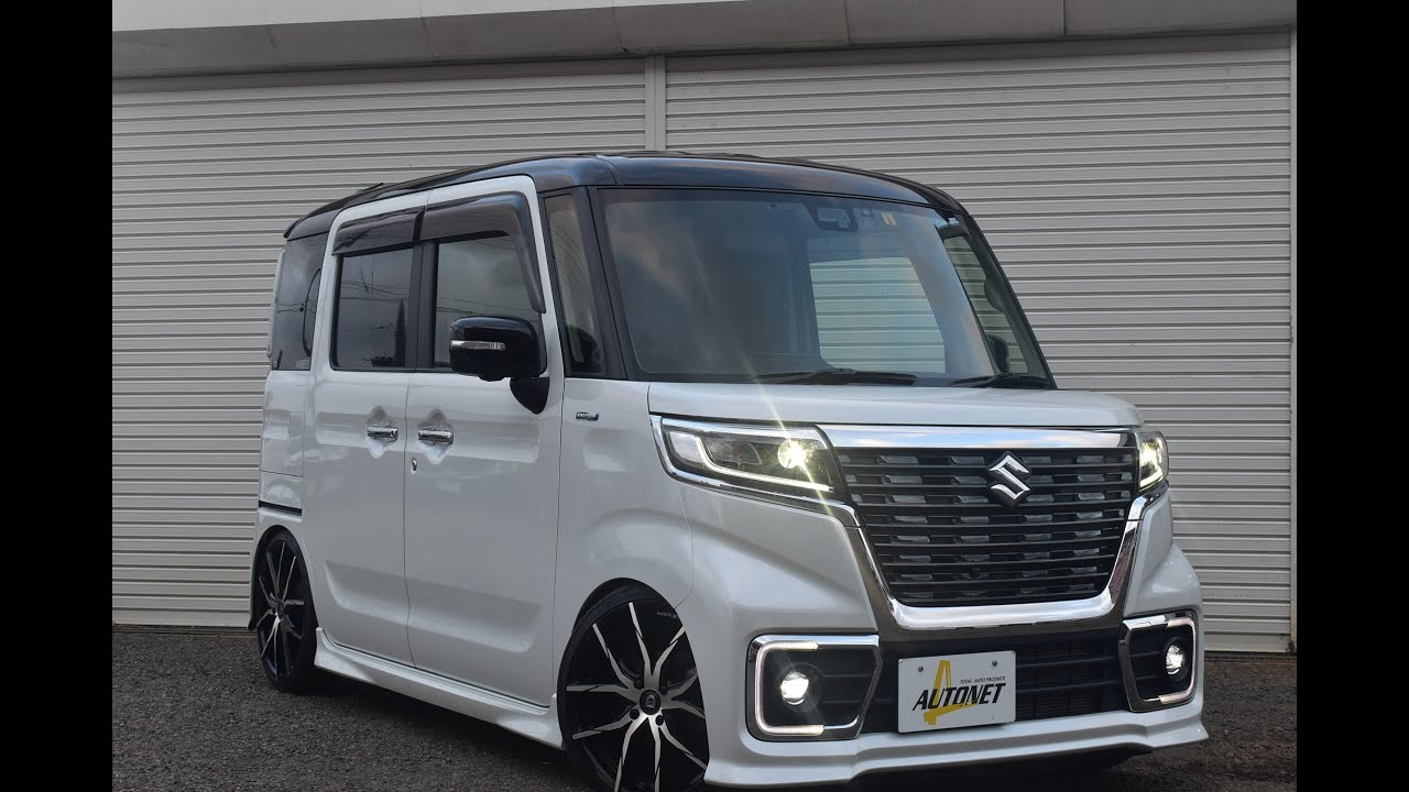 平成30年 スズキ スペーシアカスタム【HV XSターボ 全方位モニター用