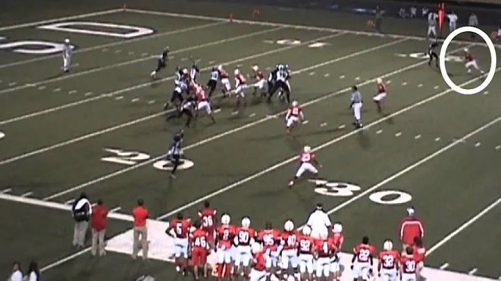 Melvin McAdams Football Highlights 2010 Bellaire H...