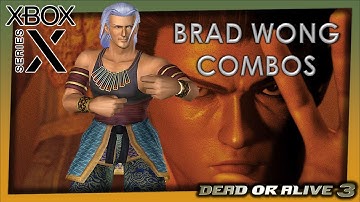Dead or Alive 3 - Brad Wong combos (XBOX Series X)