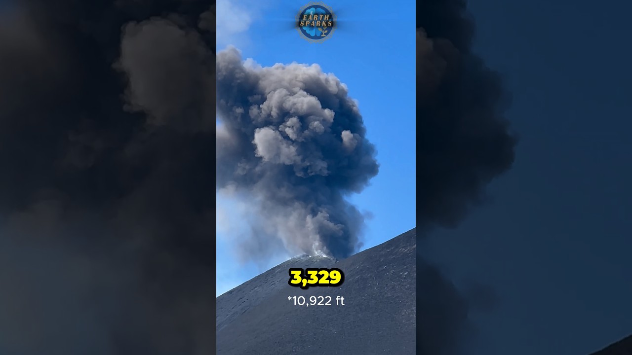 Mount Etna,  Europe’s Most Active Volcano! 🌋🌍