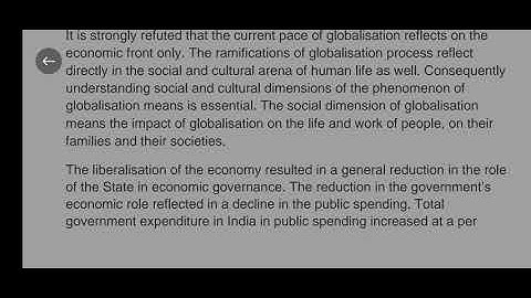 DU-Sol ABE B.A (Hons) English 2nd Semester (CBCS) Politics of Globalization Assignment Solution 2