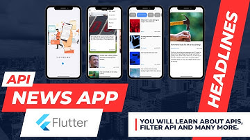 Part-4 Flutter News Channel Headlines App|| Flutter NEWS app tutorials in Hindi/Urdu