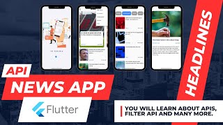 Part-4 Flutter News Channel Headlines App|| Flutter NEWS app tutorials in Hindi/Urdu screenshot 5