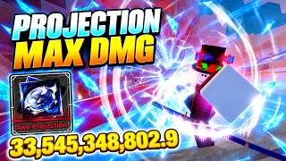 The Current STRONGEST Build in Jujutsu Zero | Awakened Projection Max Dmg Build Showcase