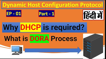 What is DORA Process in DHCP | EP - 01 | Part -1