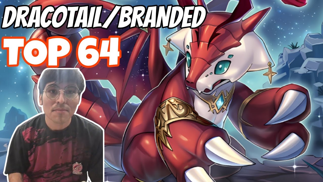 Yu-Gi-Oh YCS MERIDA TOP 64 JESÚS ORTIZ "CHUY" DRACOTAIL BRANDED