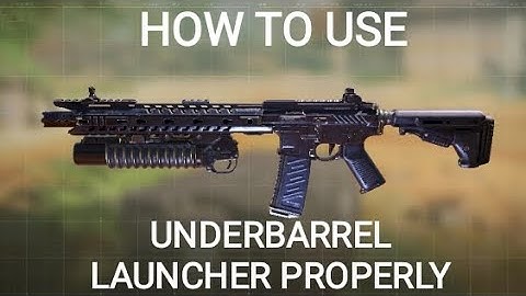 How To Use UnderBarrel Launcher - CODM